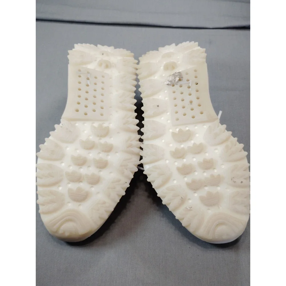 Adidas NMD S1 Primeknit White Dash Grey Solar Orange‎ Men'9 Lifestyle Sneakers